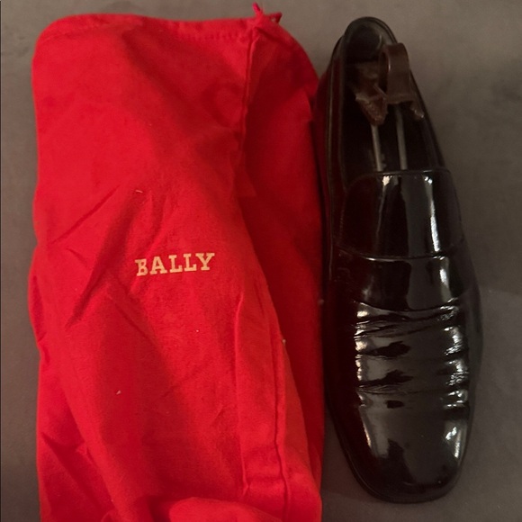 Bally Glossy Black Men\'s Slip-On Loafers main image 5